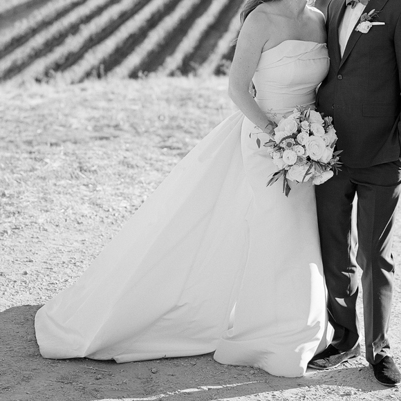 Carolina Herrera bridal gown